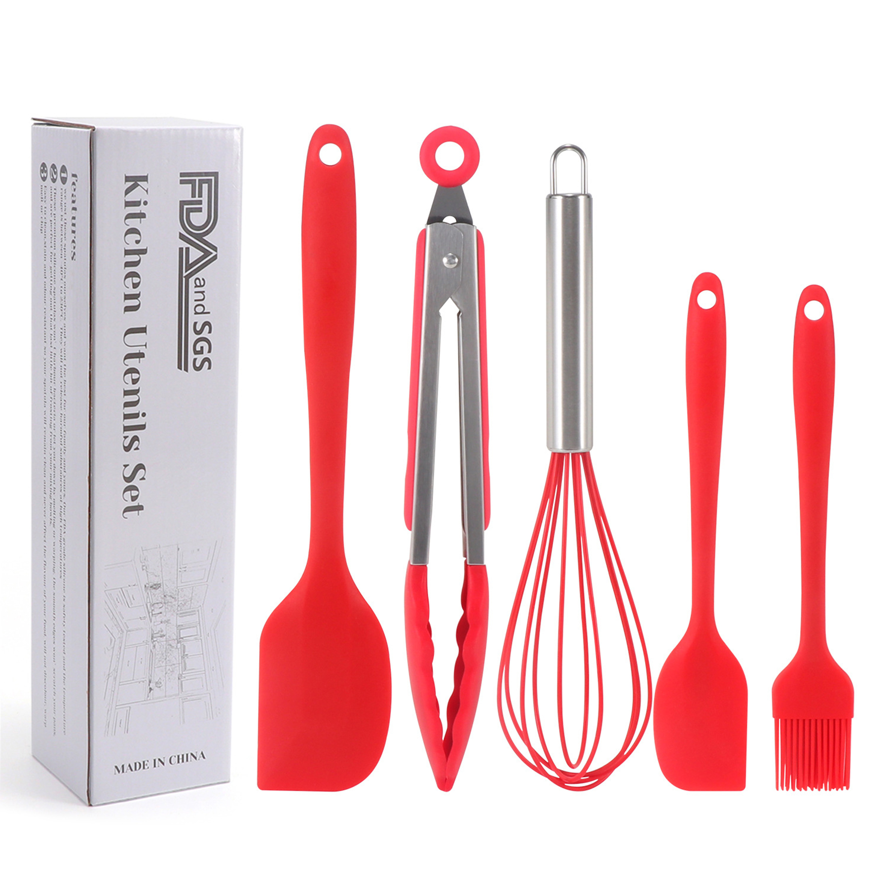 Silicone Spatula Set 3