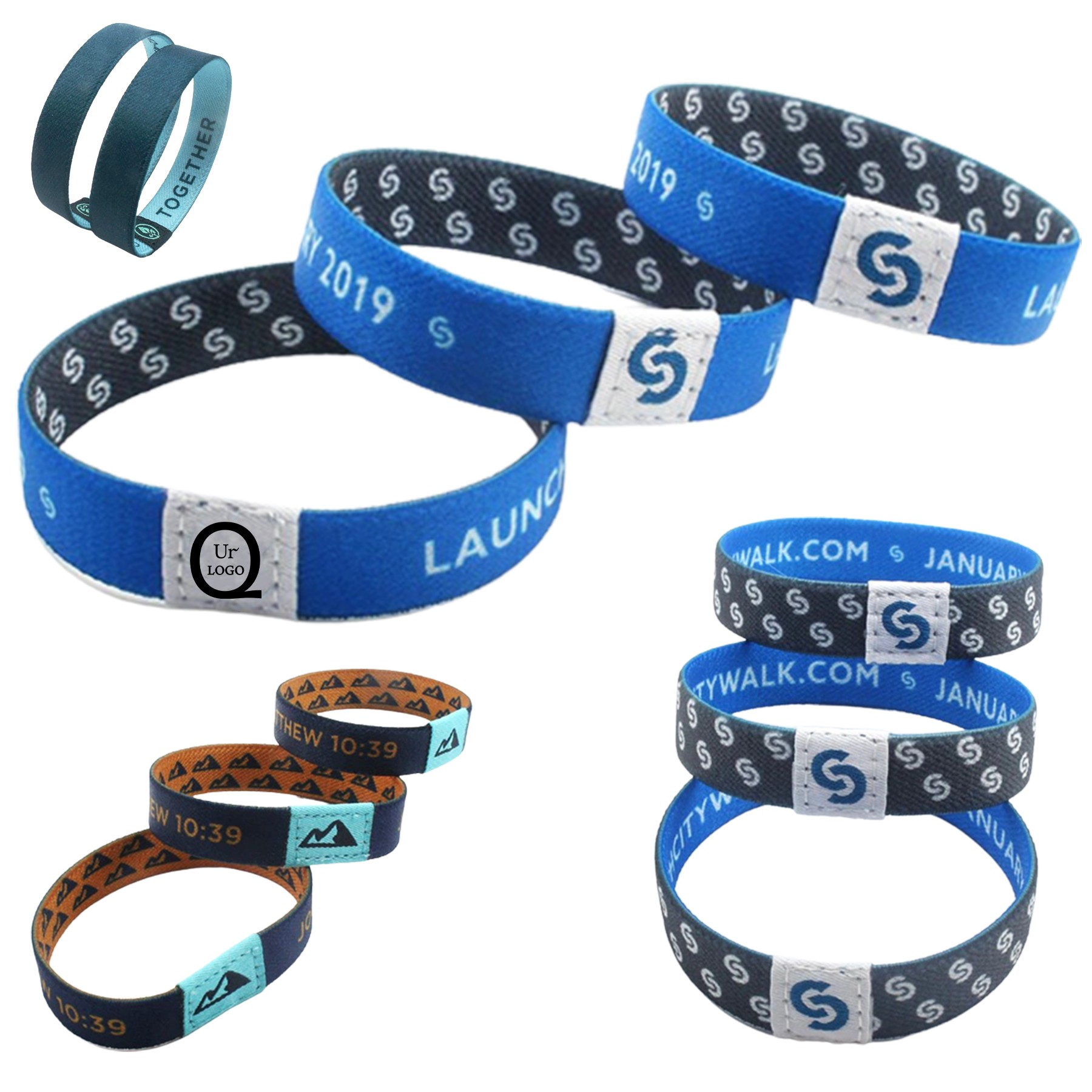 Polyester Elastic Wristbands