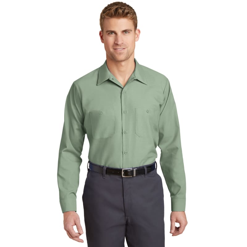 Red Kap Long Sleeve Industrial Work Shirt. 16