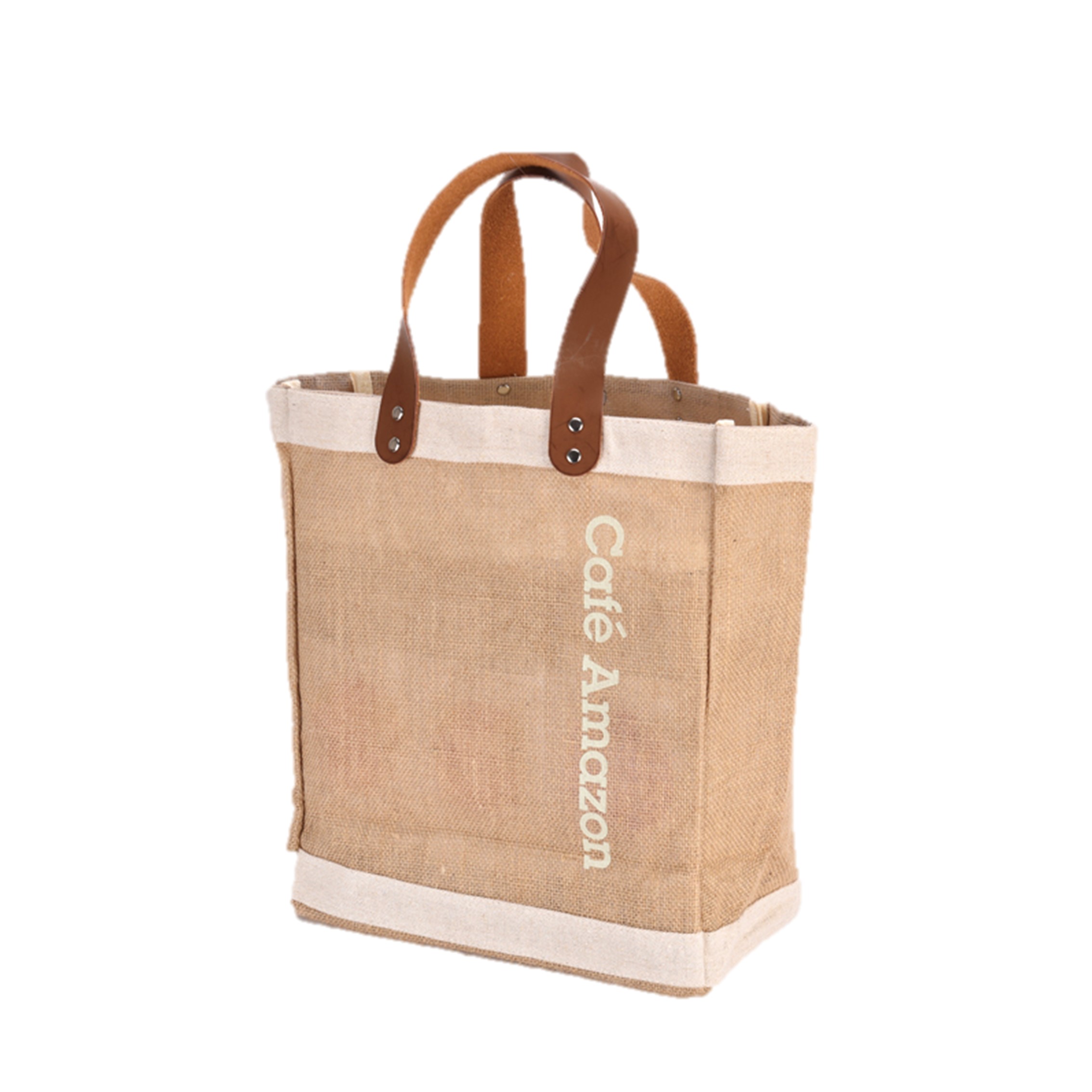 Reusable Natural Burlap Bags for Gifts Shopping Bag 4