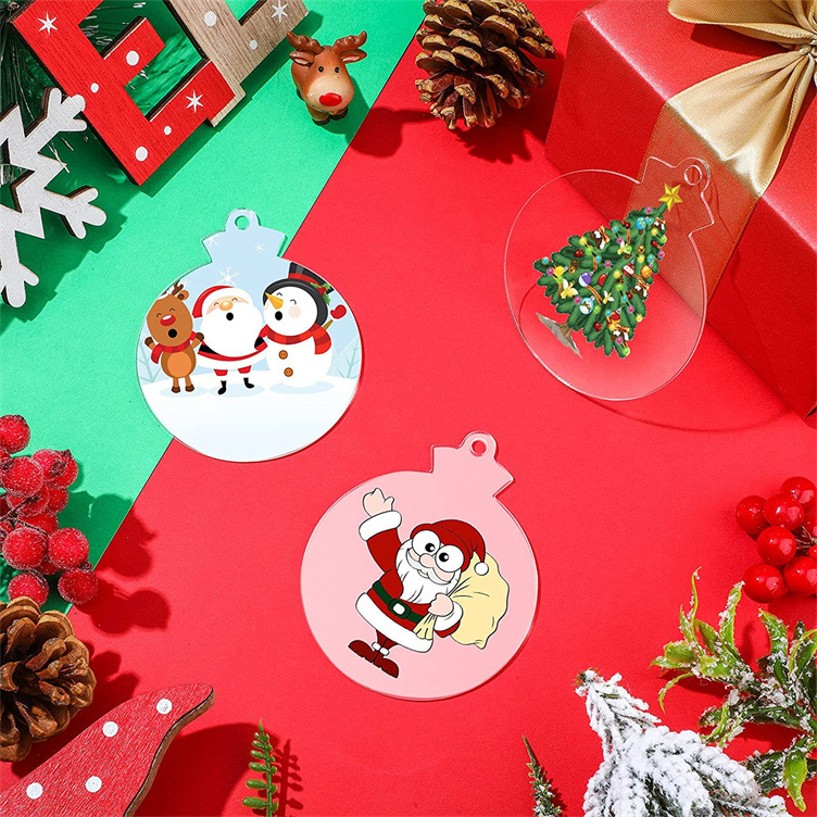 Acrylic Christmas Ornament 1