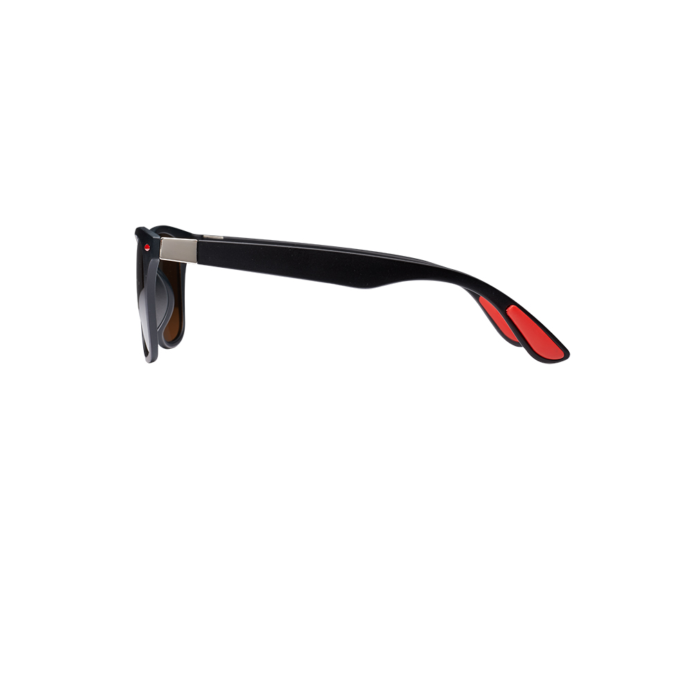 Color Lens Sunglasses with White Frame 9