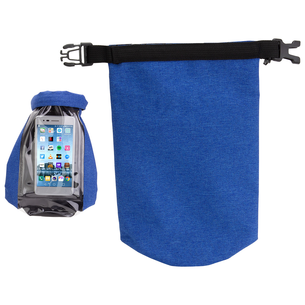 2-Liter Waterproof Gear Bag with Touch-Thru Phone Pocket 22