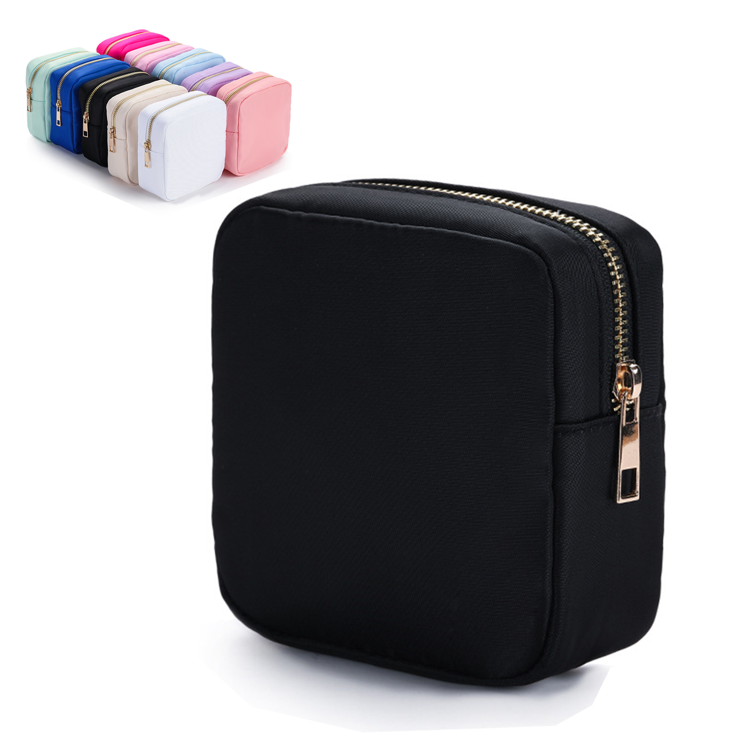 Nylon Cosmetic Zipper Pouch 3