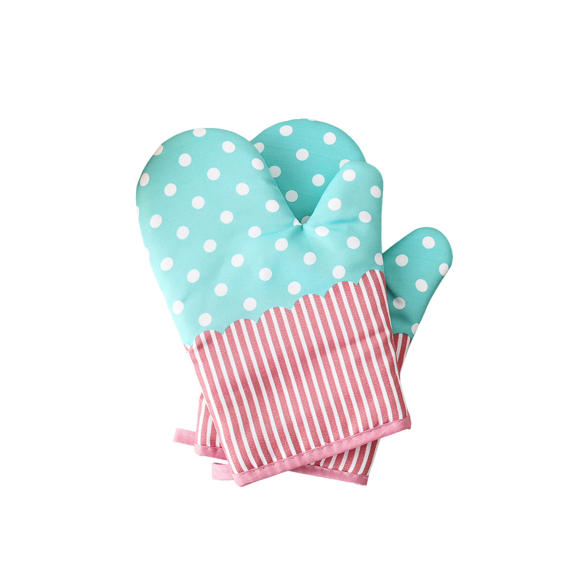 Full Color Kitchen Oven Mitt With Cotton Liner 8