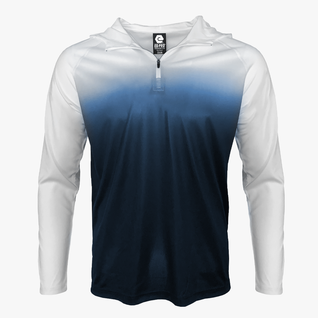 #E241 / Basic Training Men's Gradient 1/4 Zip Hoodie 5