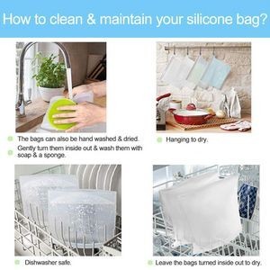 7 In 1 Silicone Food Storage Cover Lids With Reusable Bag 7