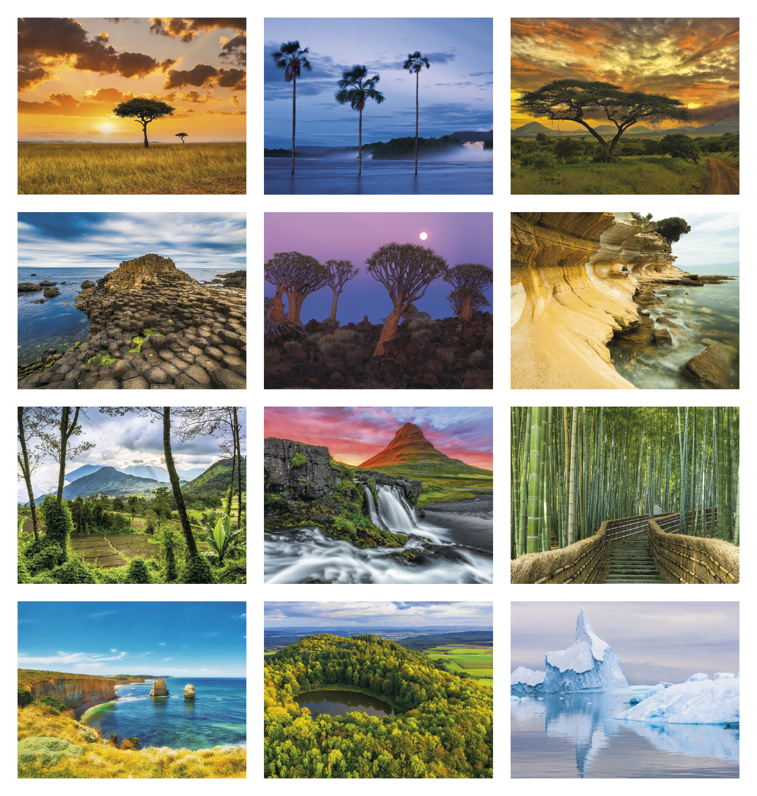 Good Value™ Glorious Getaways - Spiral Calendar 66