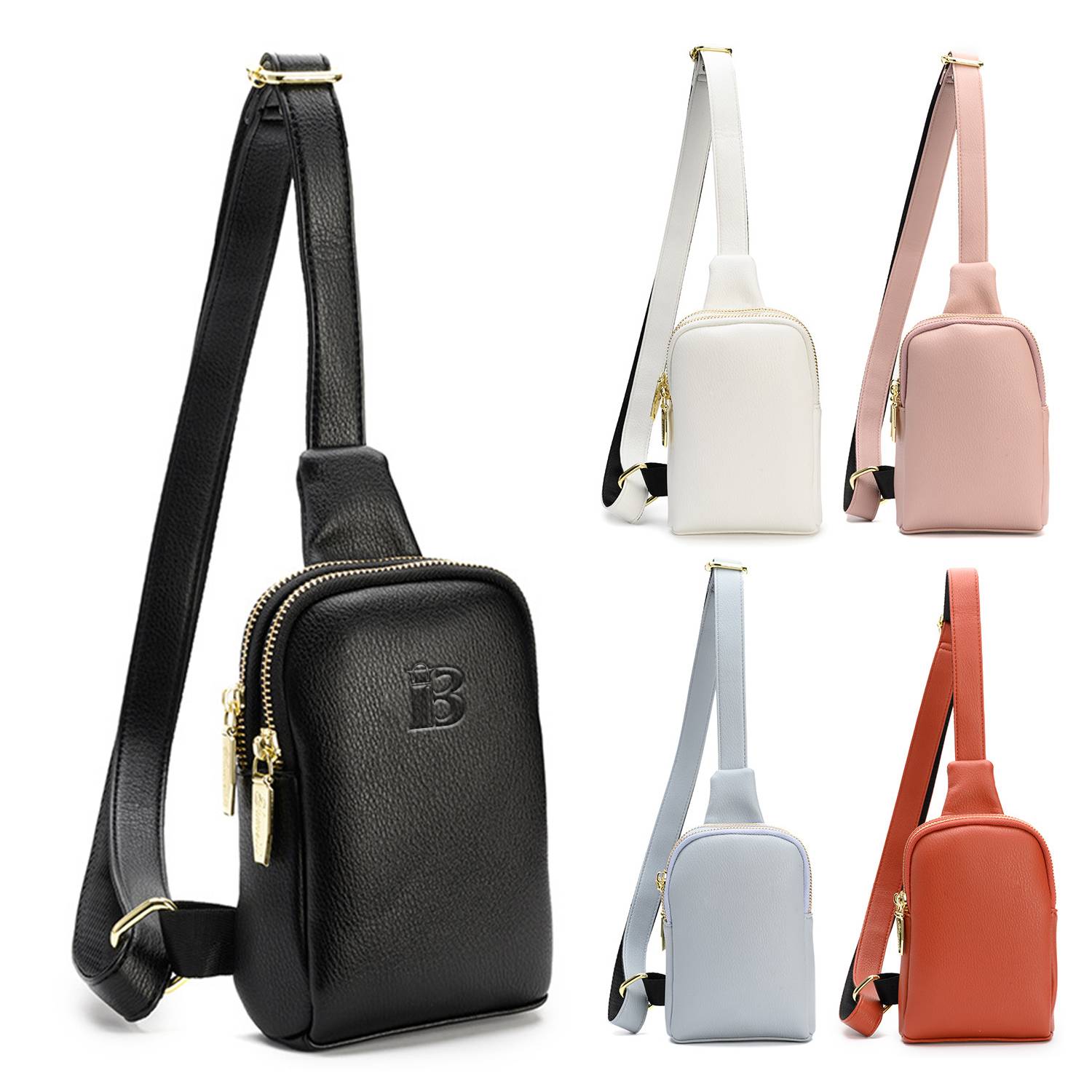PU Leather Leisure Chest Bag 2