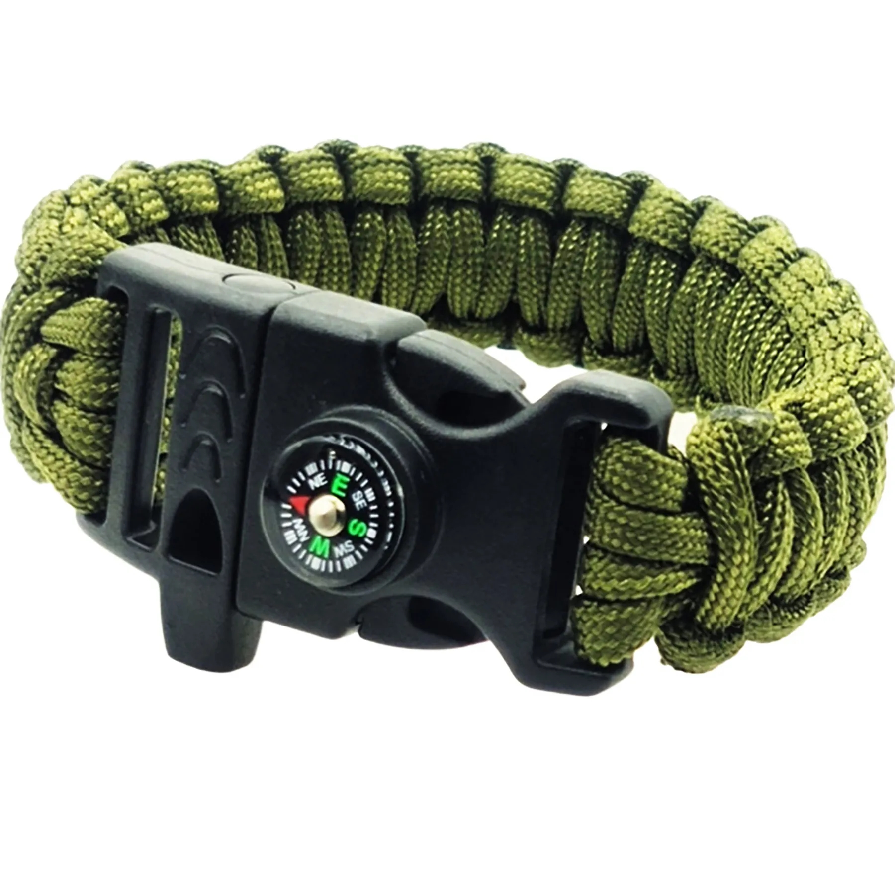 Polyester Umbrella Rope Compass Bracelet 2