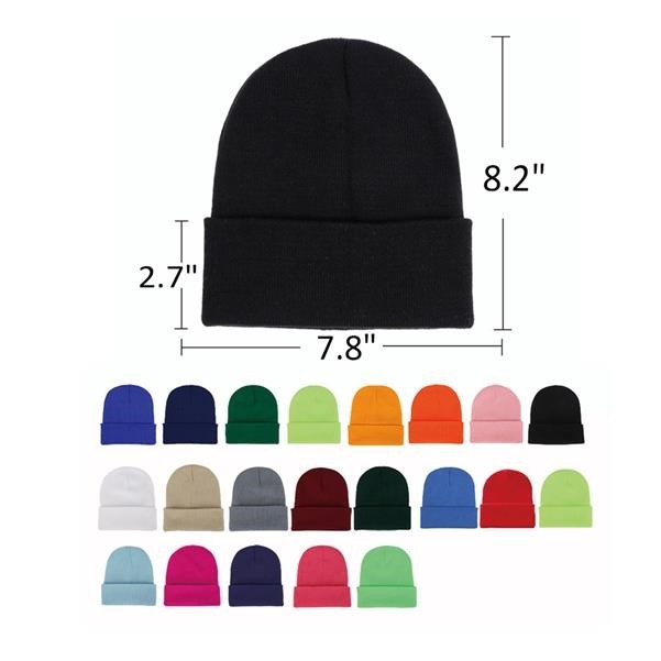 Acrylic Knit Hat Beanie 5