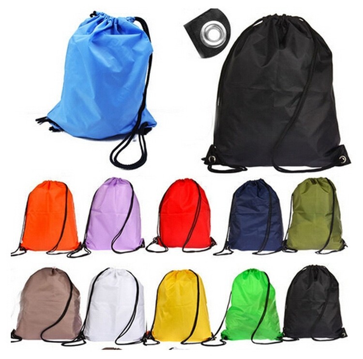 210D Nylon drawstring backpack 1