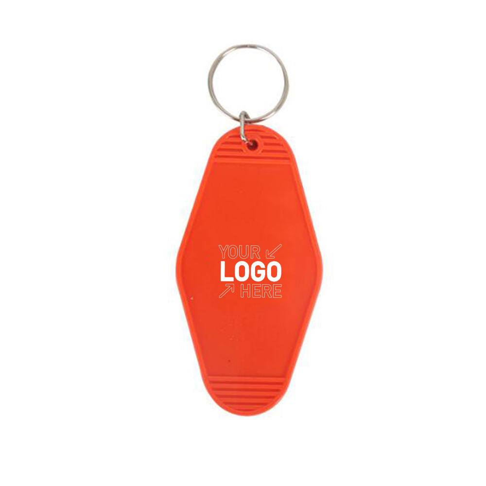 Vintage Key Tag Hotel Motel Keychain 5