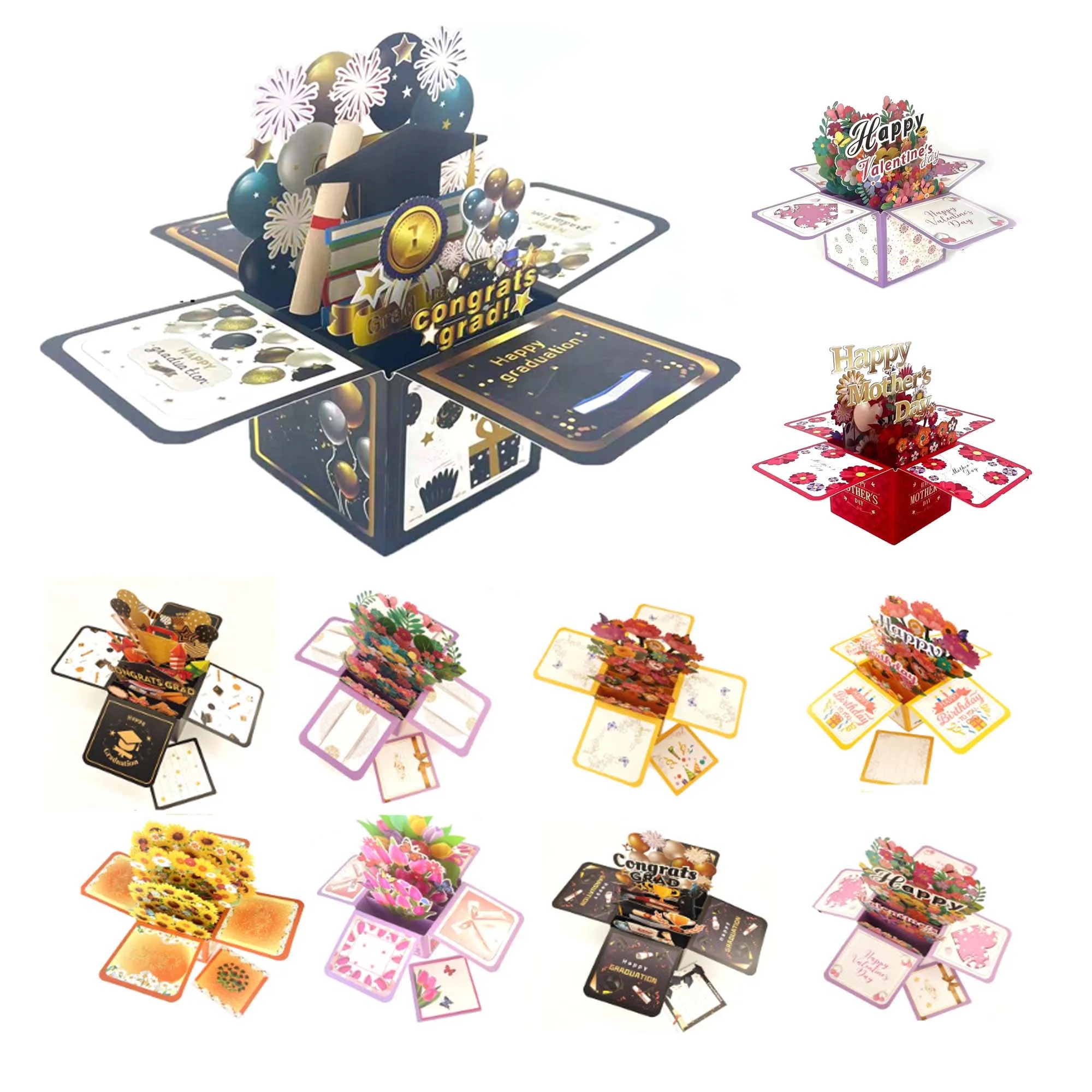 Greeting Card In Box For Holidays