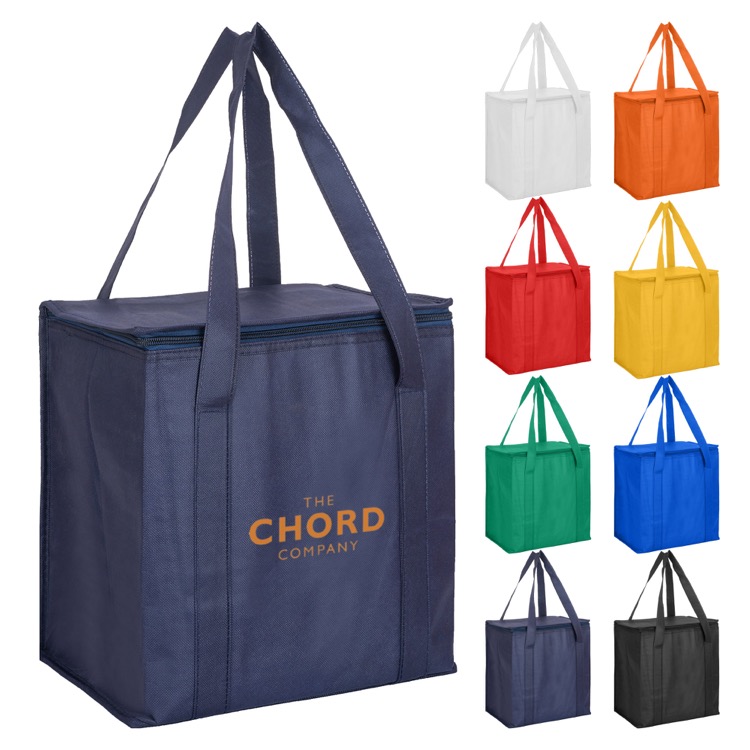 Non Woven Cooler Bag with Zipped Lid 2