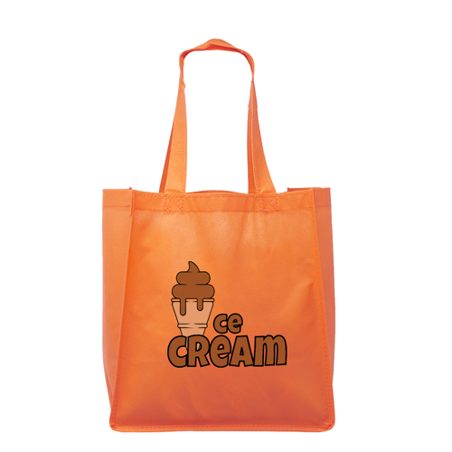 Non-Woven Polypropylene Tote - 12"W x 12.75"H x 8"D 7