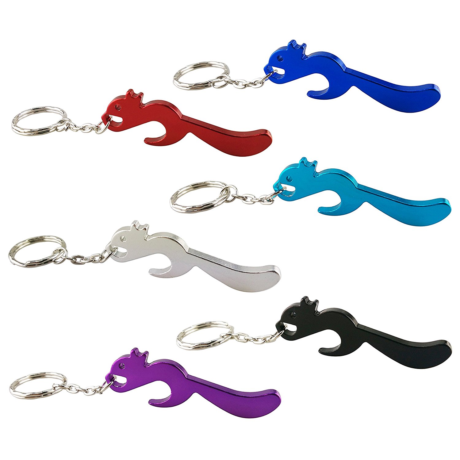 Squirrel Bottle Opener Keytag 1