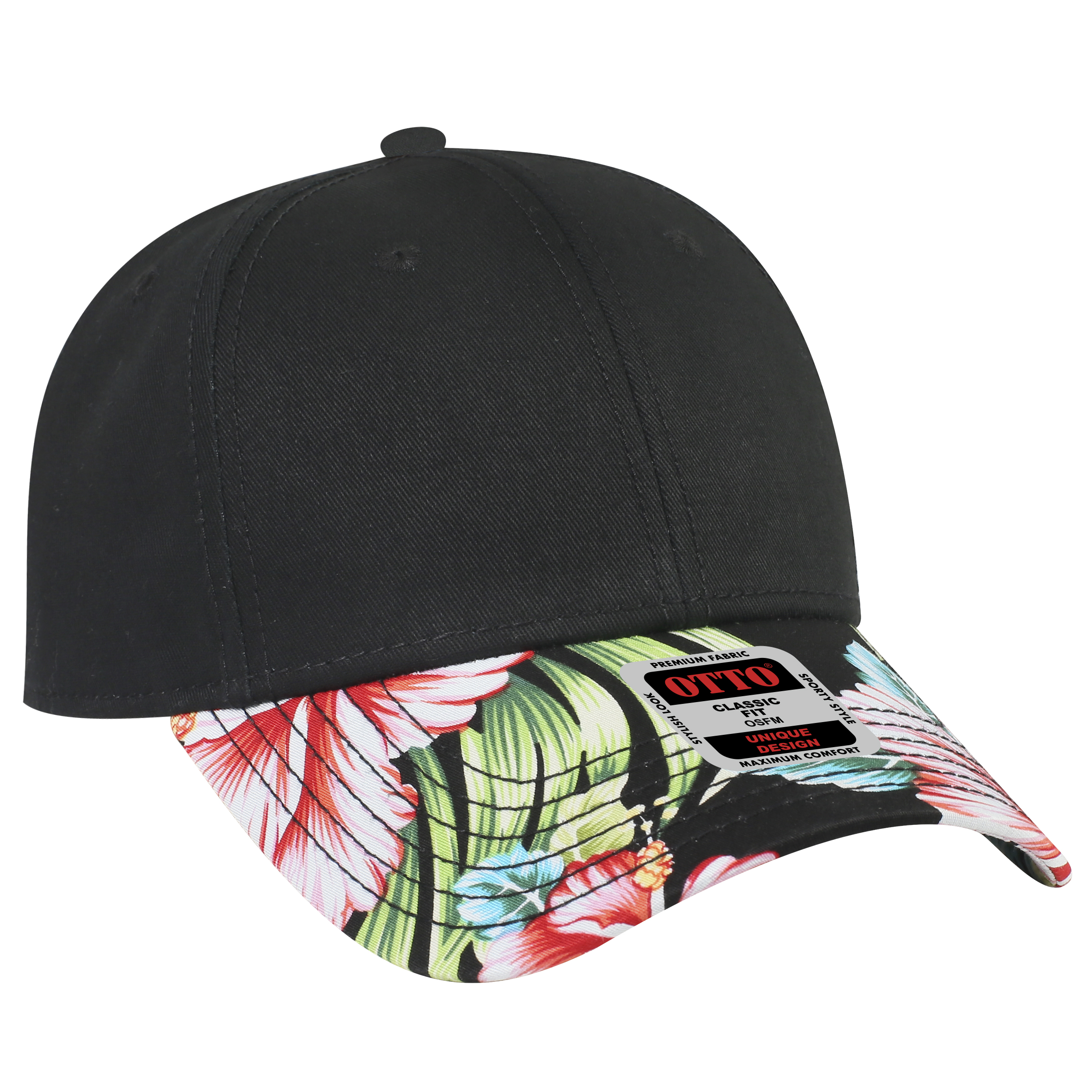 OTTO CAP 6 Panel Low Profile Baseball Cap 3