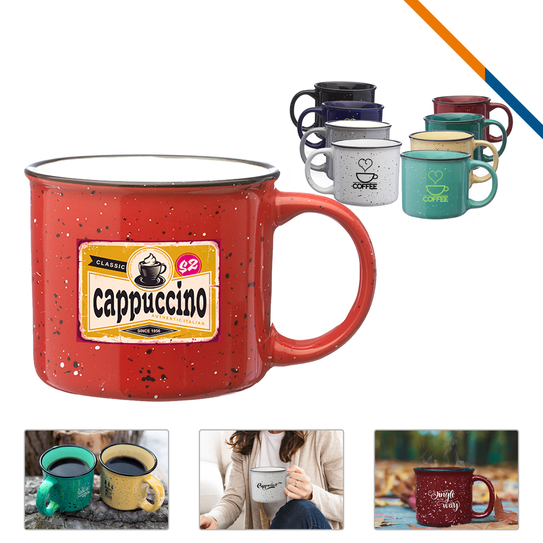 Oligo Ceramic Mug - 13 OZ. 10