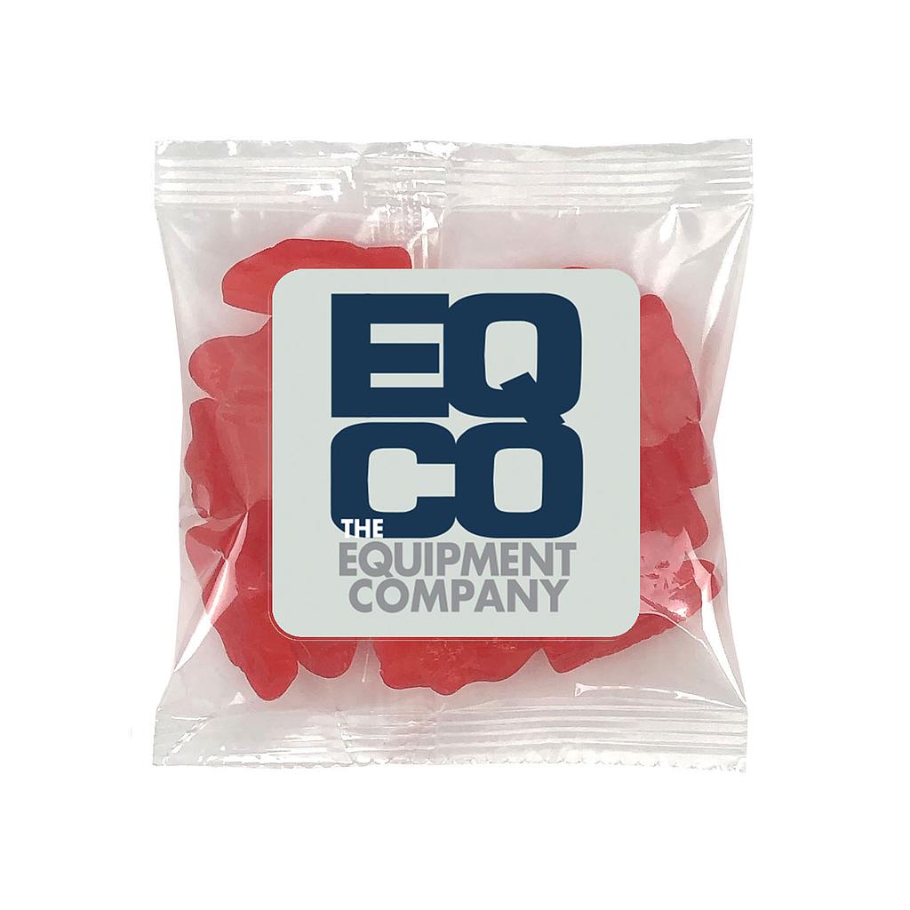 Small Snack Bag with Label Standard Fill 17