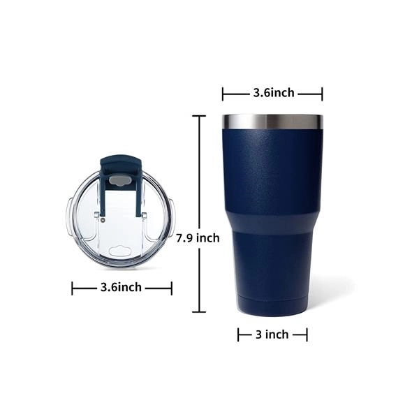 30oz Stainless Steel Vacuum Tumbler 2