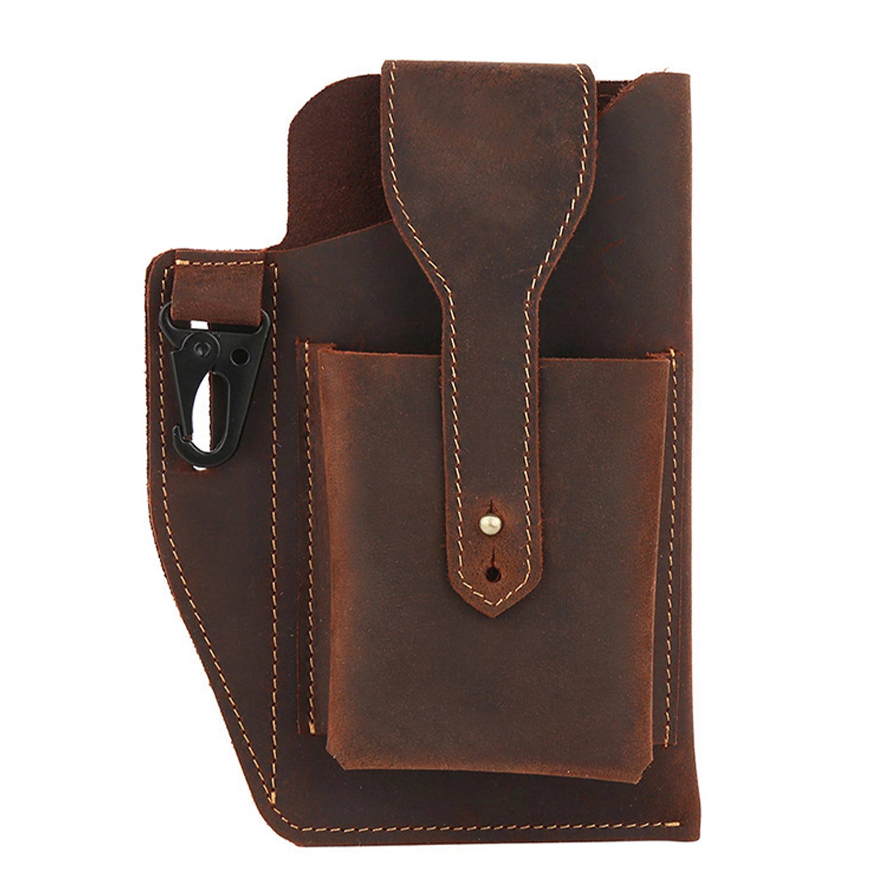 Leather Phone Pouch Holster for Men Belt 7