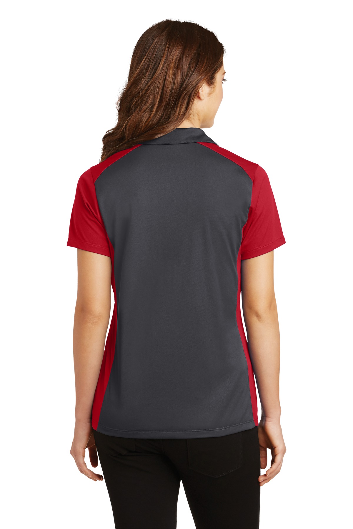 Sport-Tek Women's Colorblock Micropique Sport-Wick Polo. LST652 27