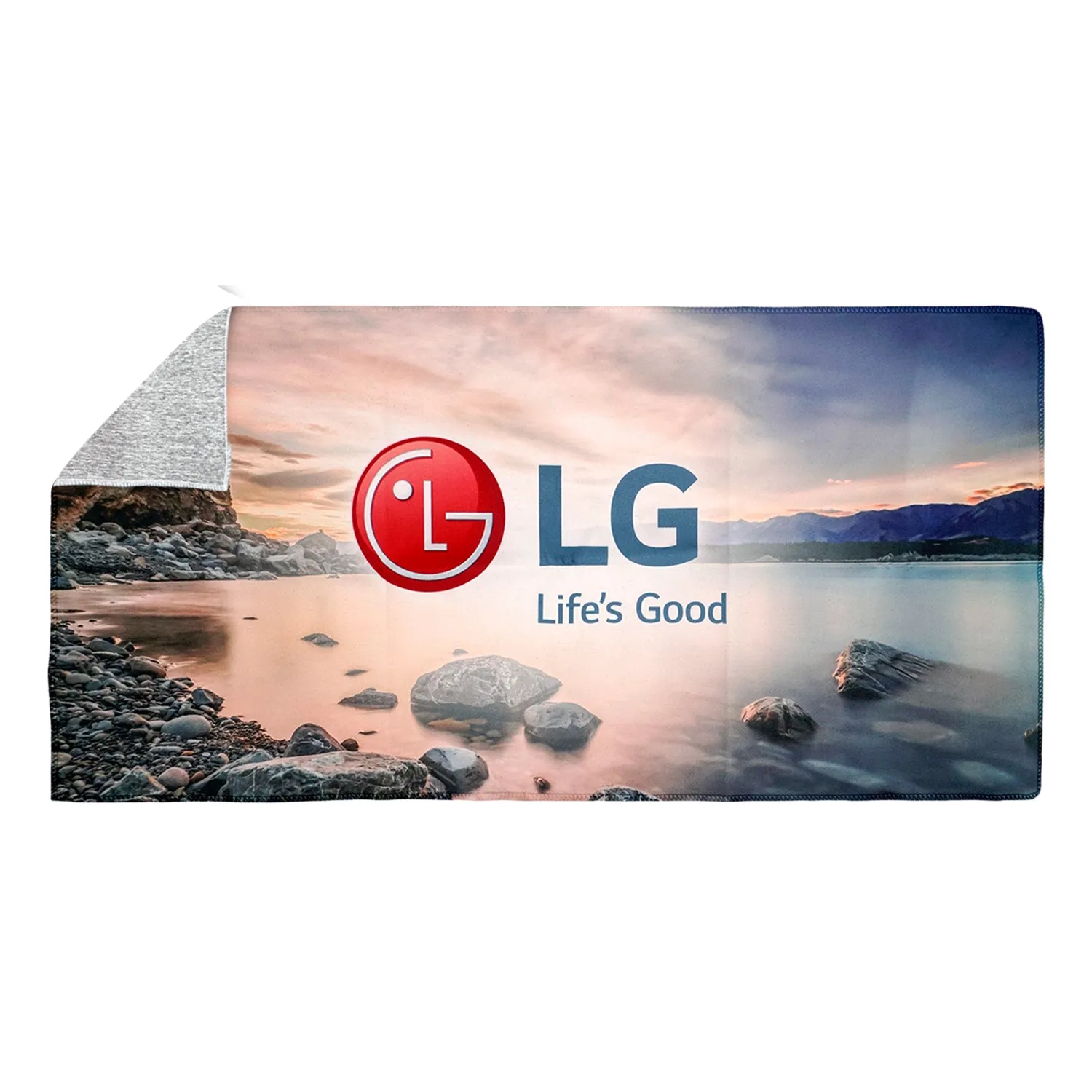 24 x 12 Heather Microfiber Towel 4