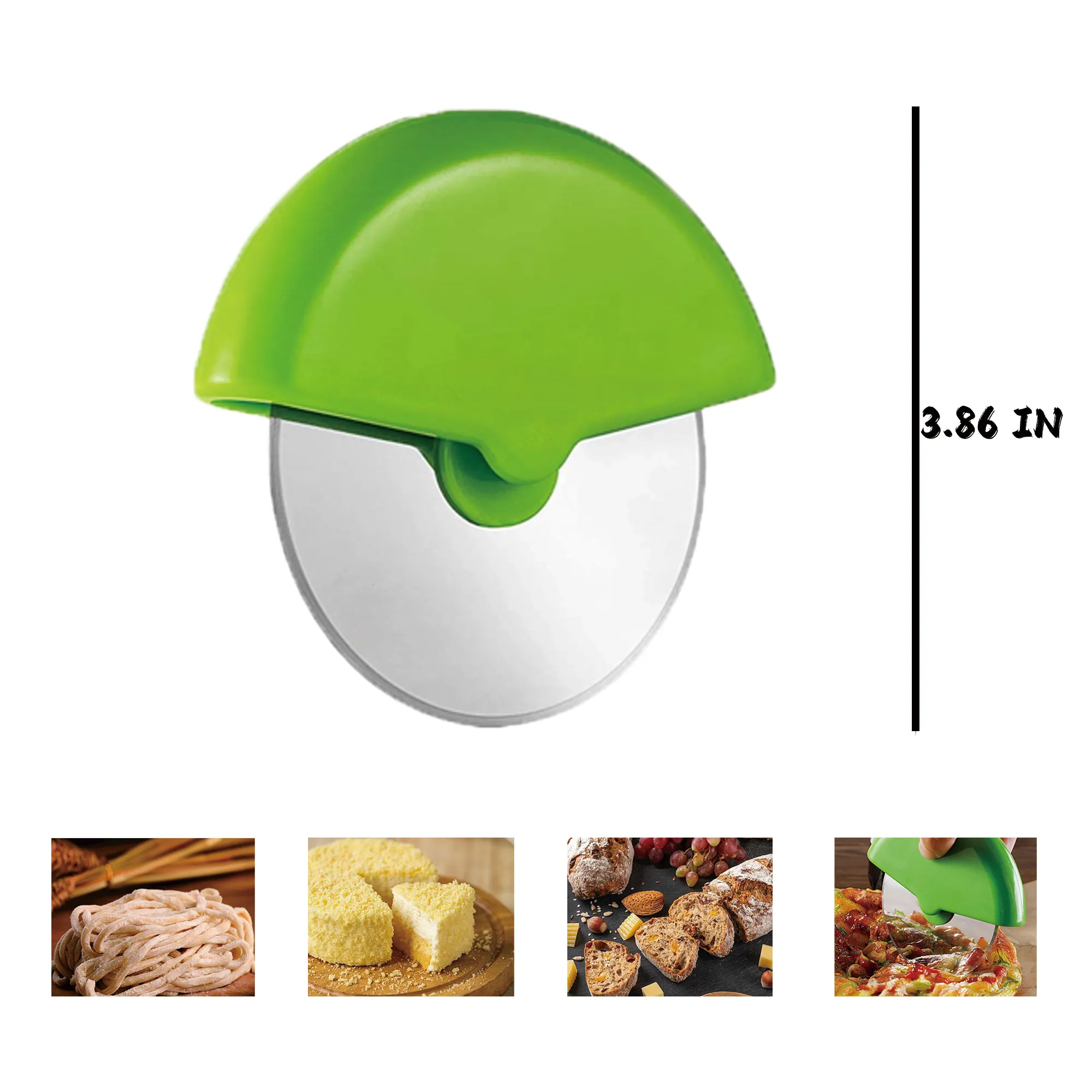 Stainless Steel Pizza Cutter Wheel 2