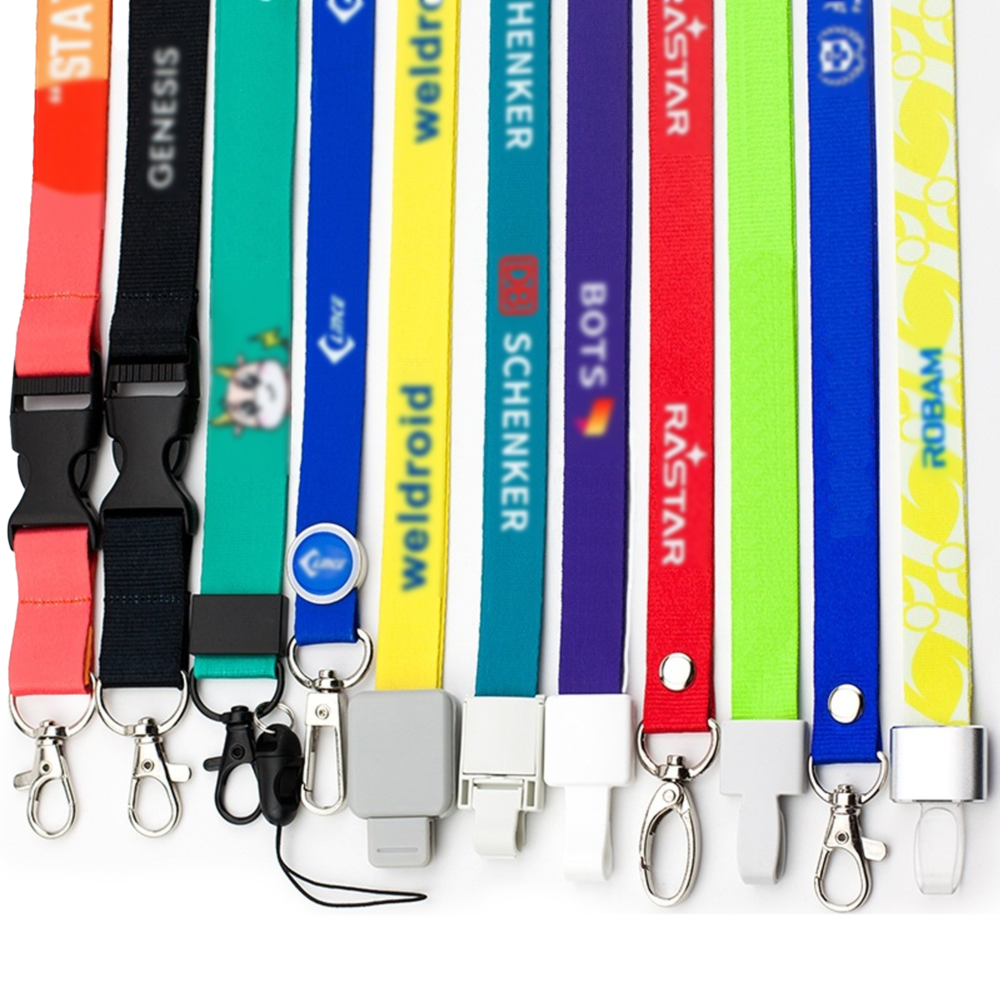 Polyester Lobster Clasp Lanyard 2