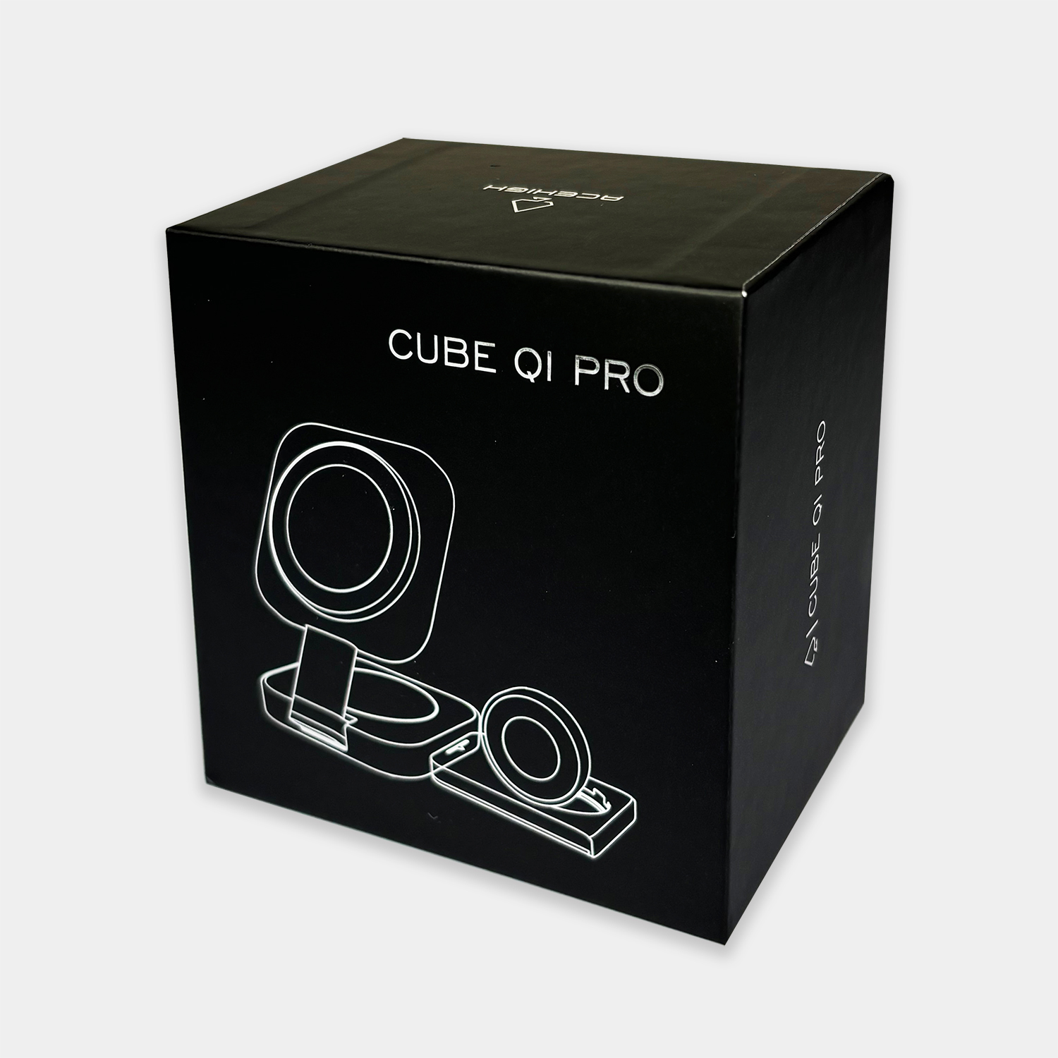Cube Qi Pro 3 in 1 Wireless Charger with Travel Case