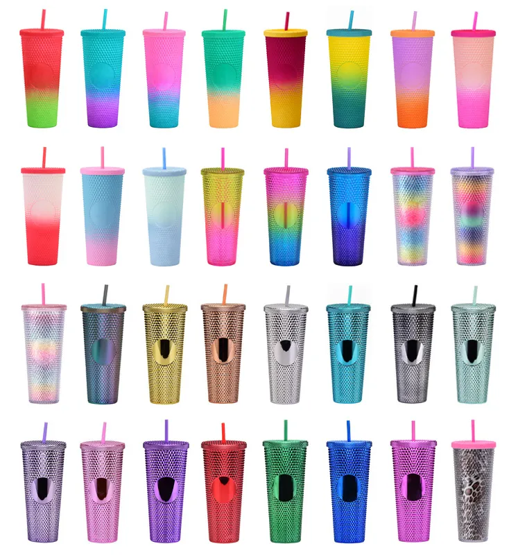 Plastic Straw Cup 7