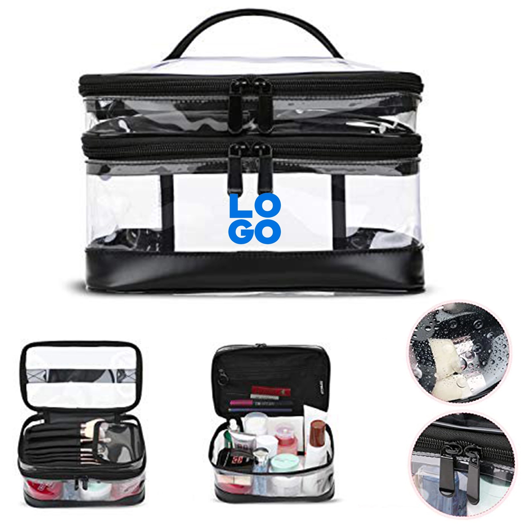 Clear Makeup Bag Organizer 3