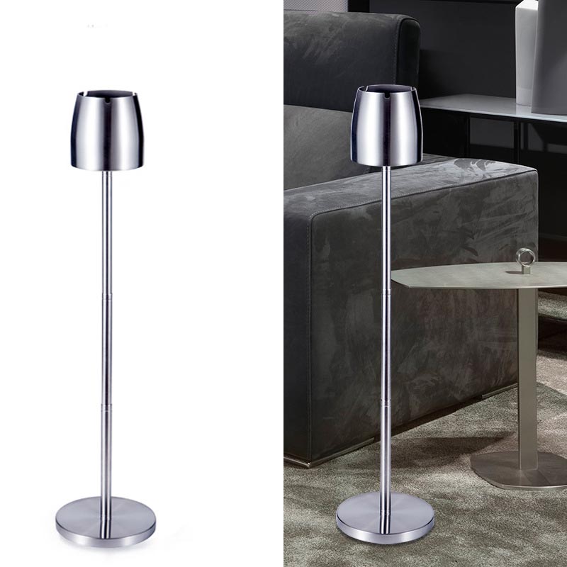 Retractable Standing Ashtray With Lid 3