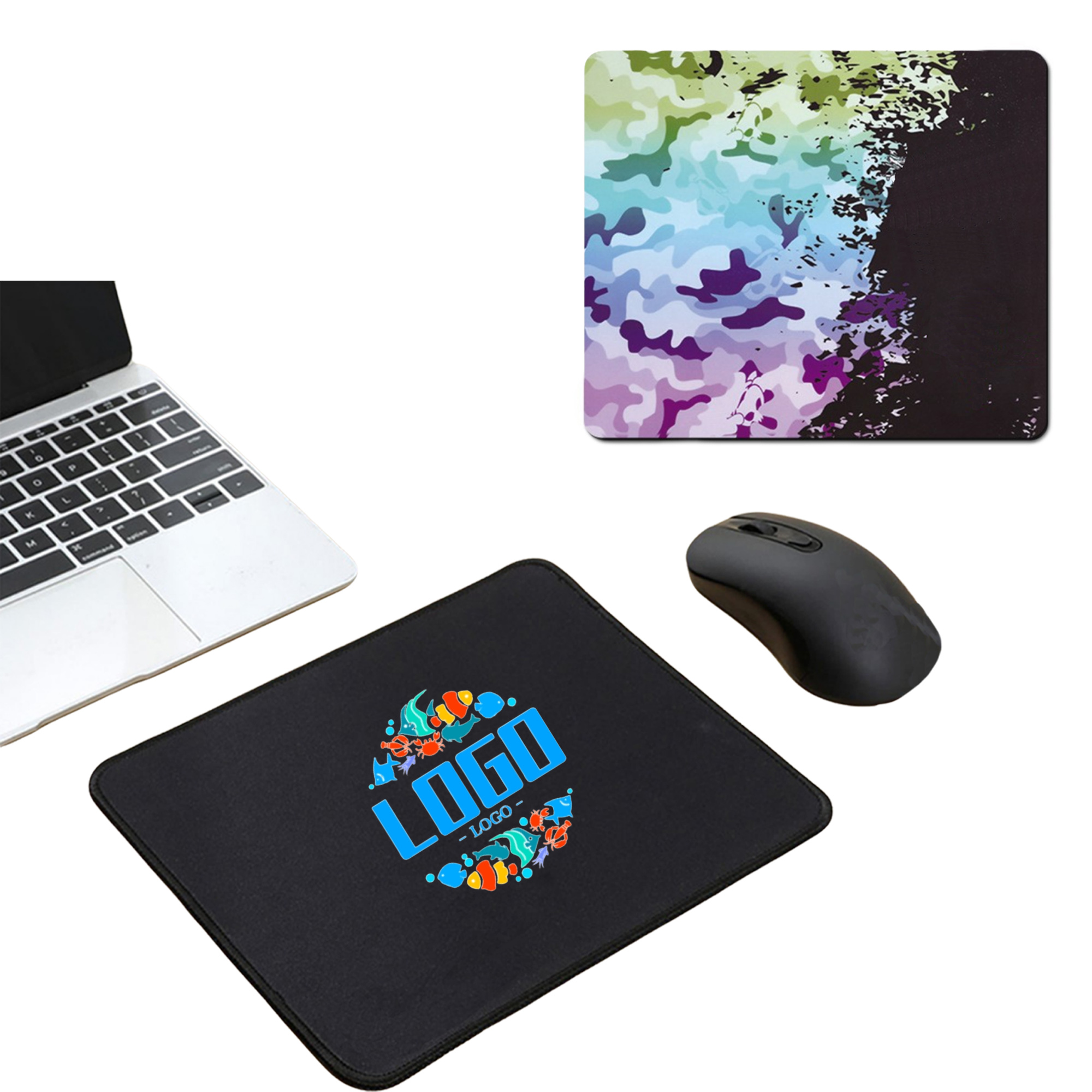 Full-Size Mouse Pad with Vibrant Colors 8.6 x 7.1 In 2