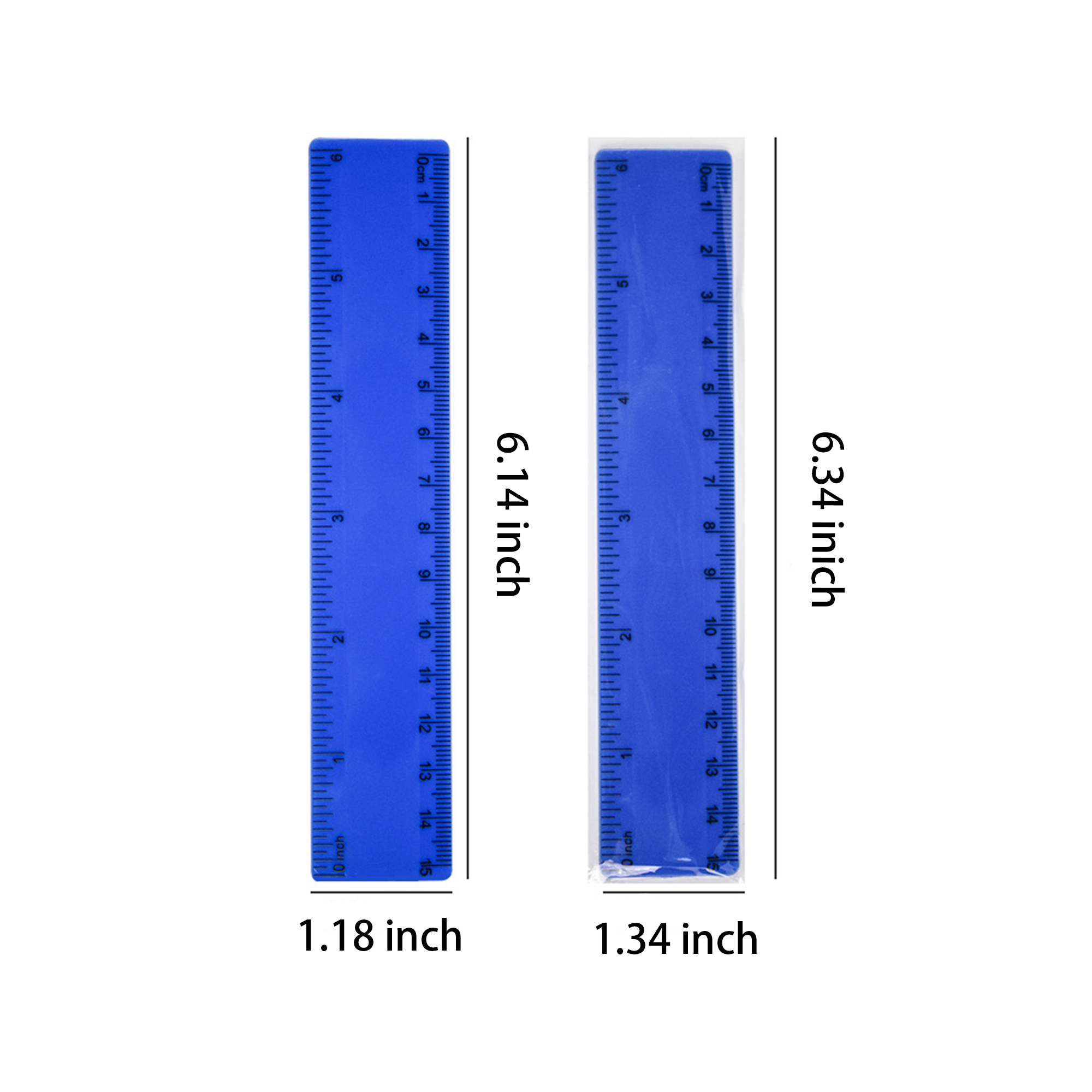 Dual Scale Ruler 3