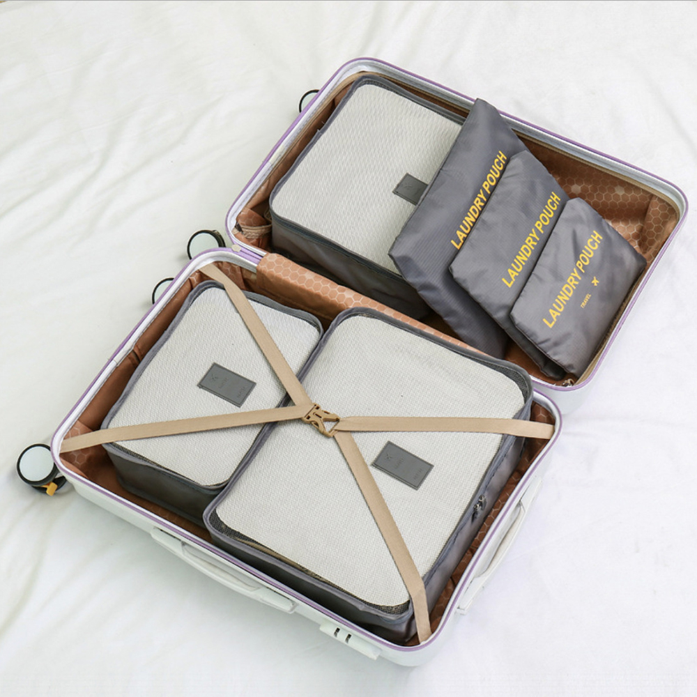 6PCS Travel Laundry Pouch Set 2