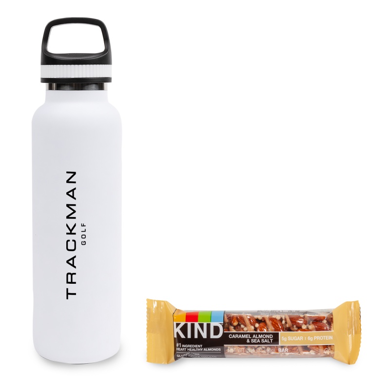 On the Go Sip n' Snack with 20 oz. Satin Bottle 8