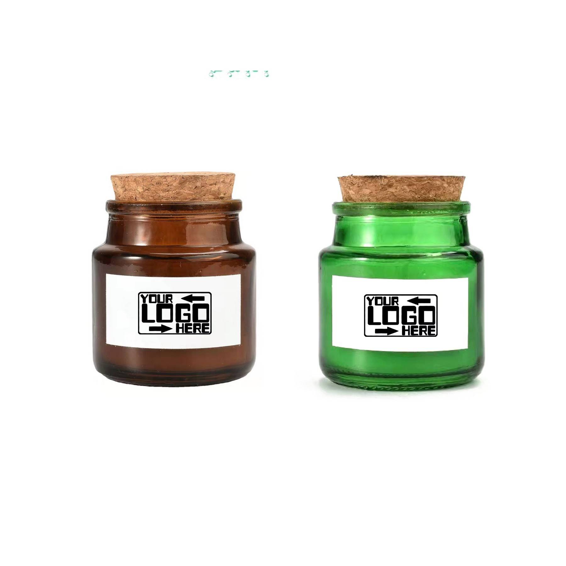 Scented Candles with Glass Jar 2