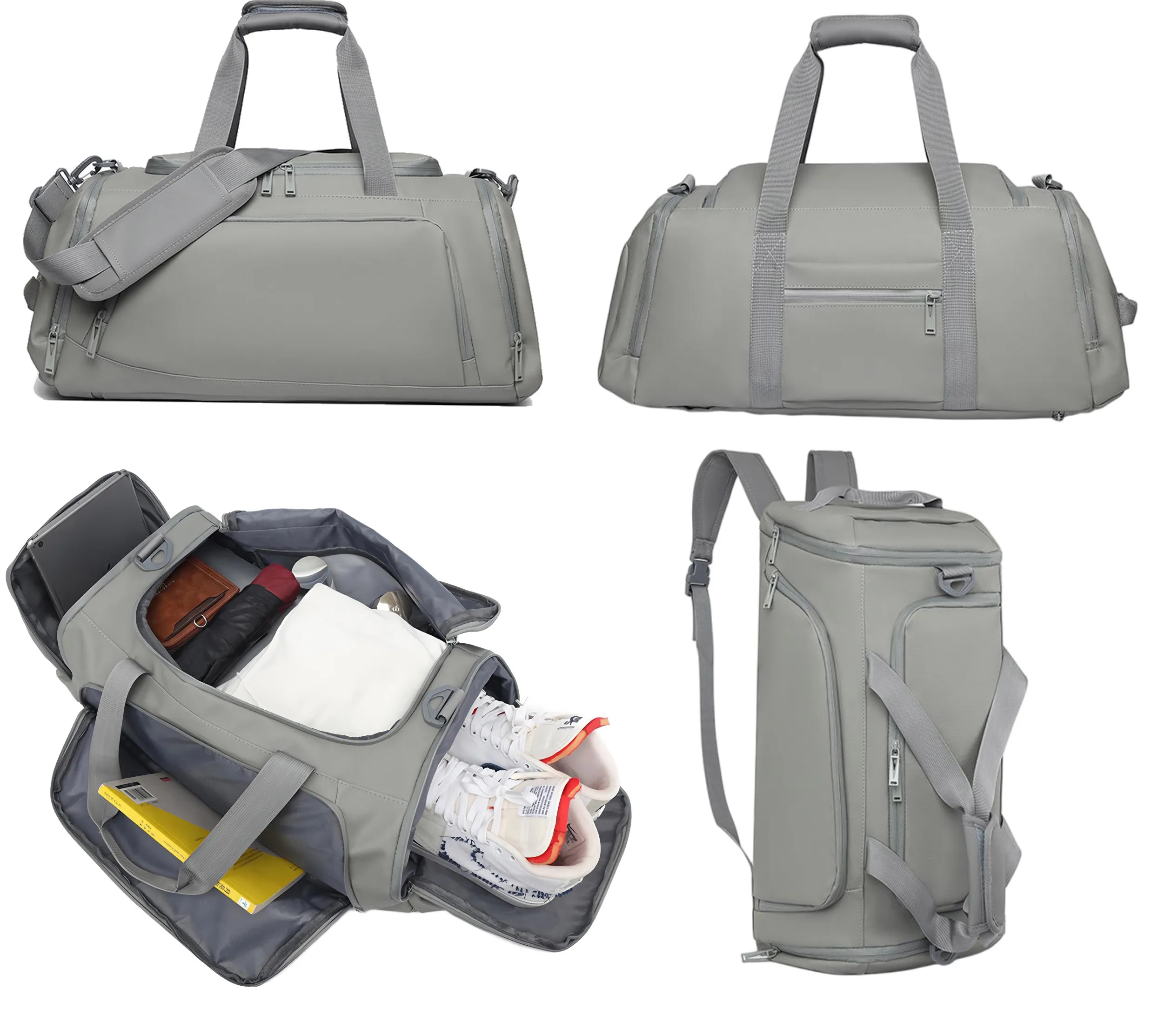 Waterproof Duffel Backpack with Shoe Compartment 6