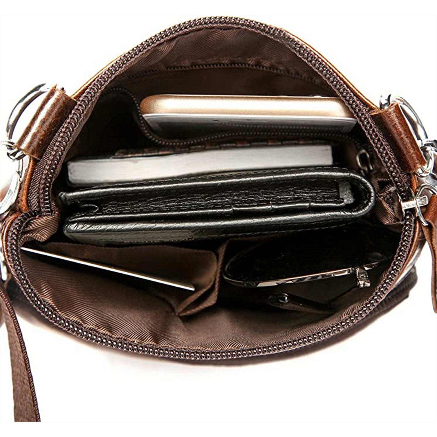 Genuine Leather Crossbody Bag 6