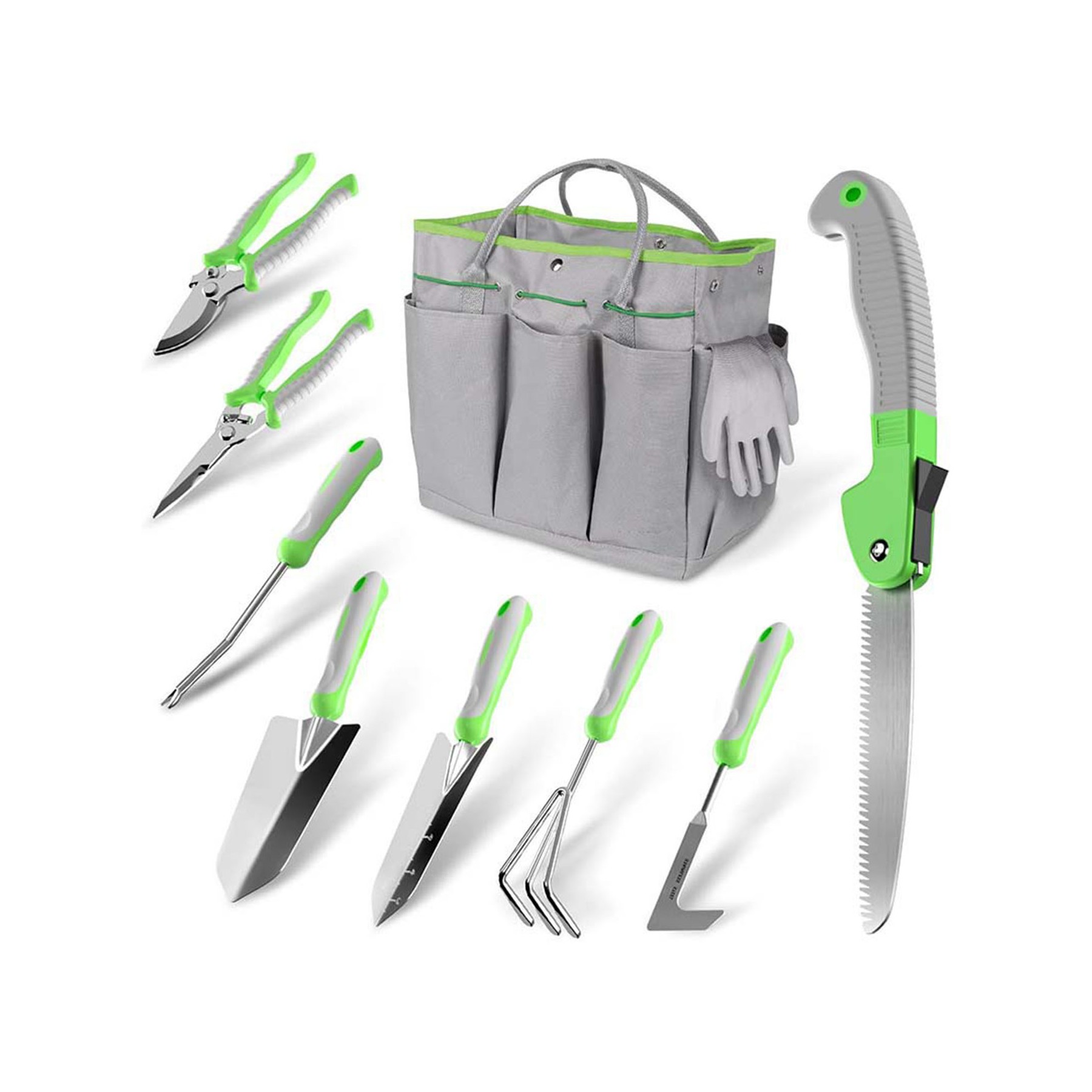 10 Piece Stainless Steel Heavy Duty Gardening Tool Set 3