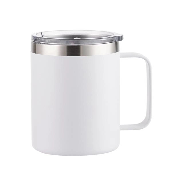 12 oz Insulated Coffee Cup with Lid 8
