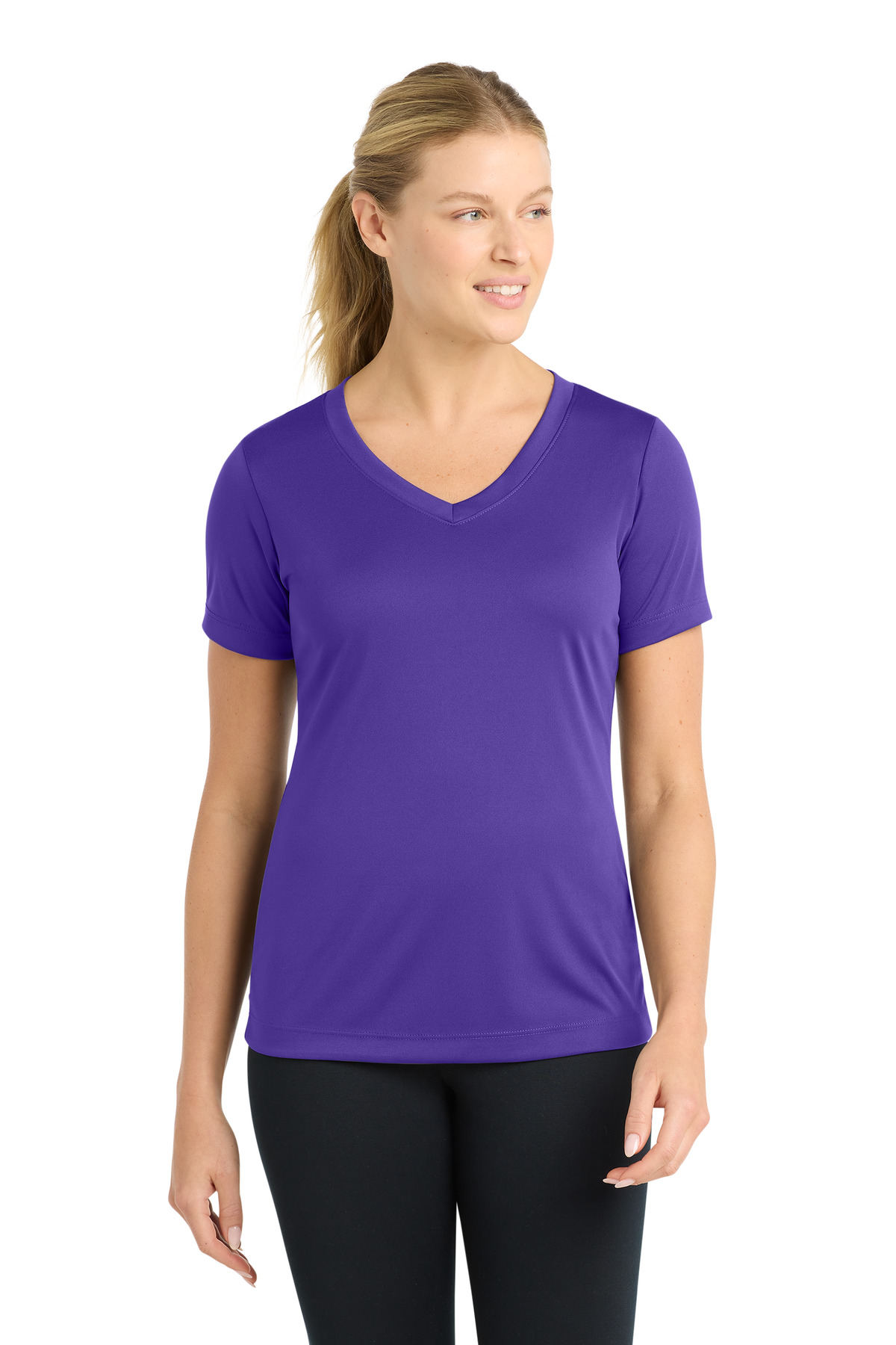 Sport-Tek Women's PosiCharge Competitor V-Neck Tee. LST353 22