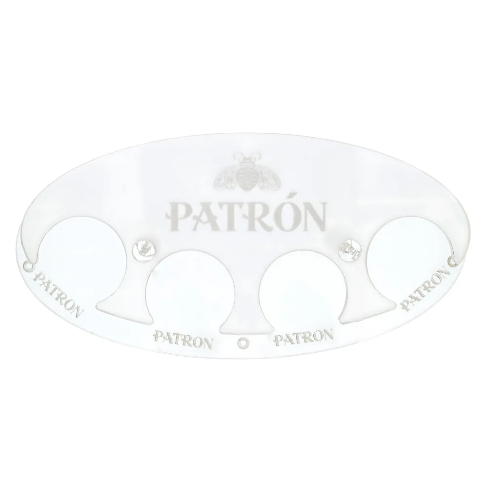 Round Acrylic Shot Tray 2