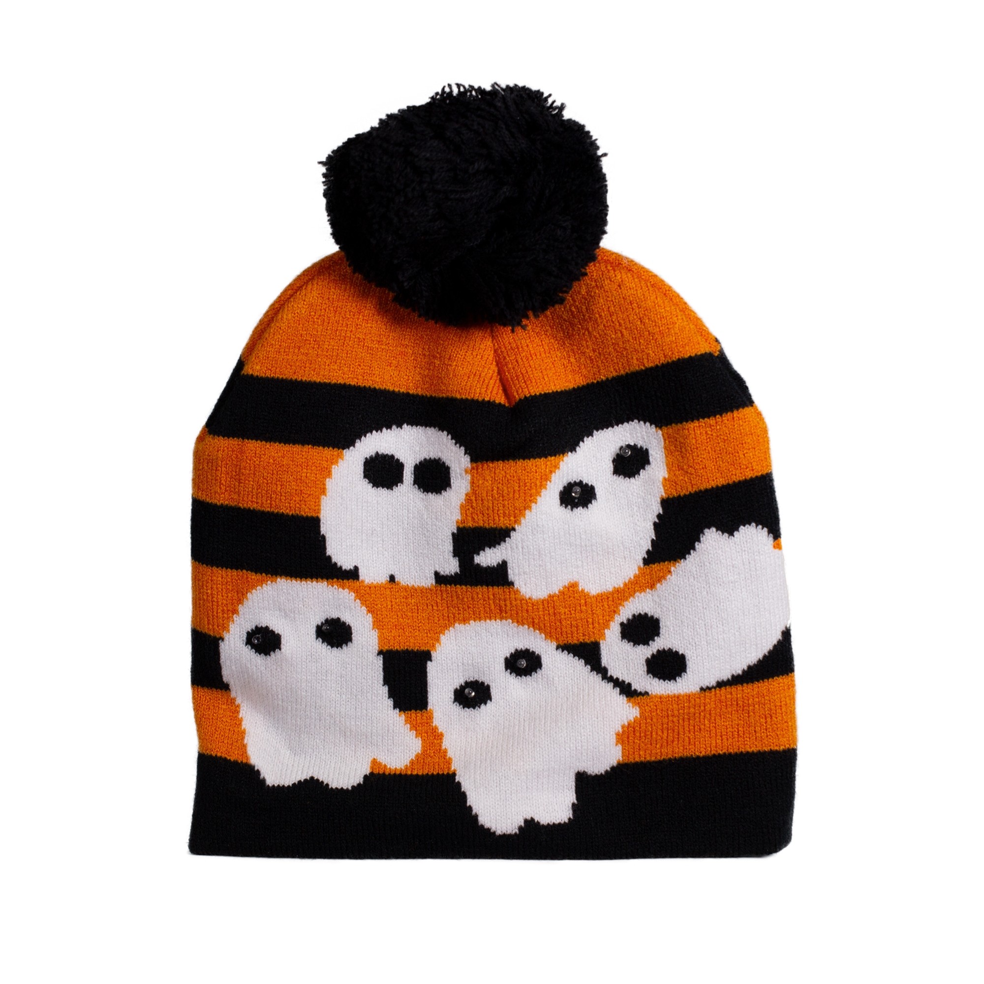 Halloween Ghosts LED Knit Hat 2