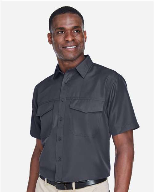 Men's Key West Short Sleeve Performance Staff Shirt - M580 35