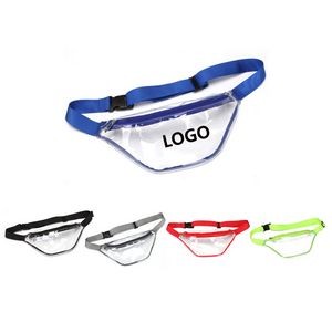 Clear Fanny Pack Transparent Adjustable Belt Bag 2