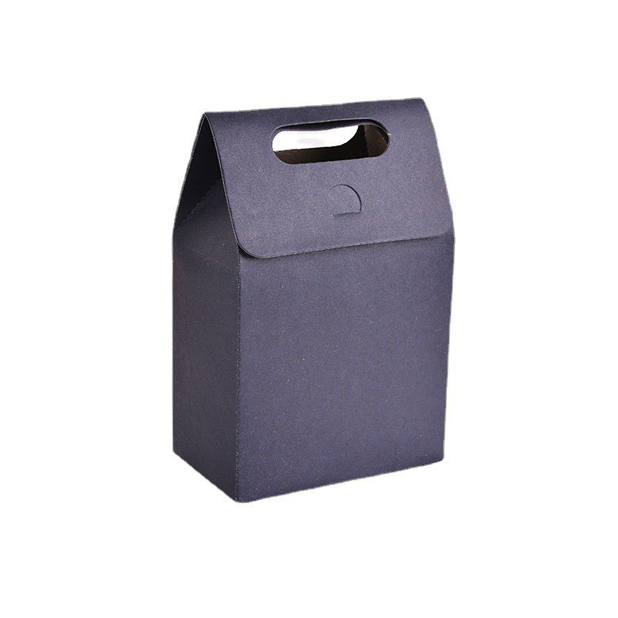 Kraft Paper Flap Gift Bag With Custom Sticker 6
