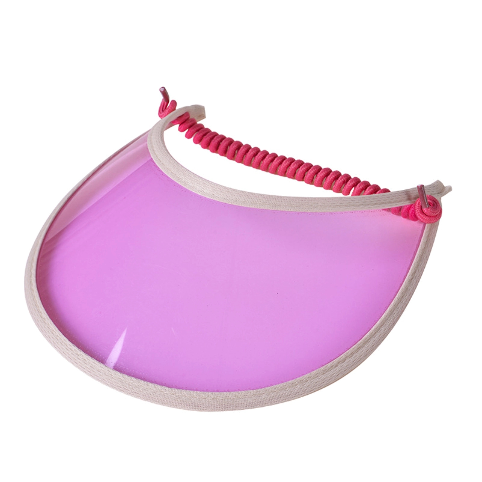 Adult Pvc Sun Visor Hat 6